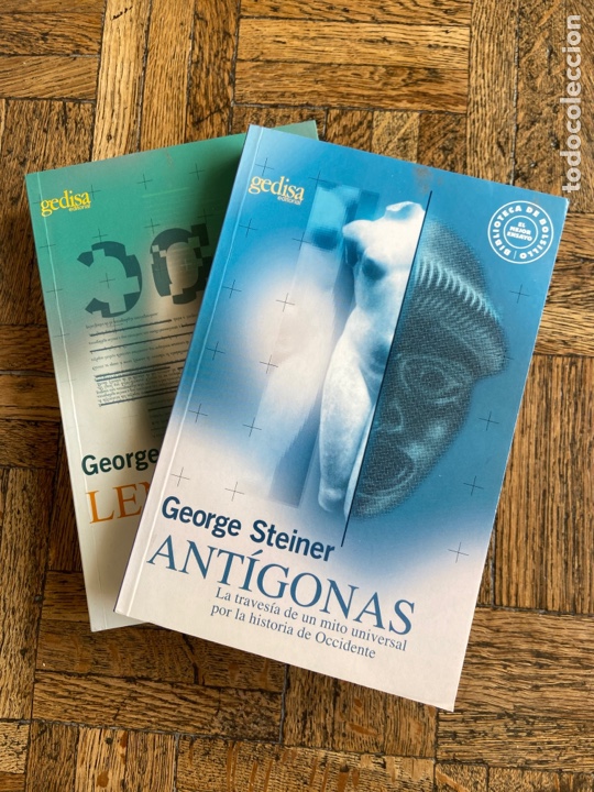 Libros de segunda mano: Ant&iacute;gonas + Lenguaje y silencio - George Steiner - Gedisa (2000) - Foto 2