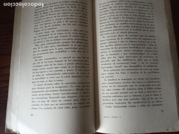 Libros de segunda mano: COMENTARIOS SOBRE LA VEJEZ.-C.Blanco Soler . - Foto 3