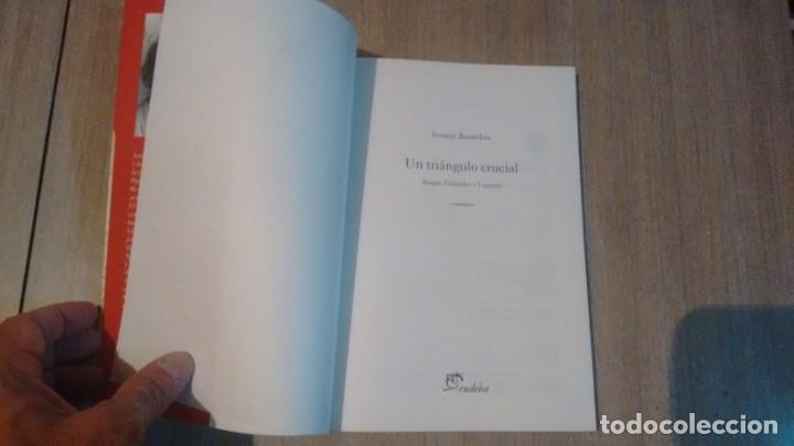 Libros de segunda mano: JORGE LUIS BORGES - UN TRIANGULO CRUCIAL .... - Foto 4