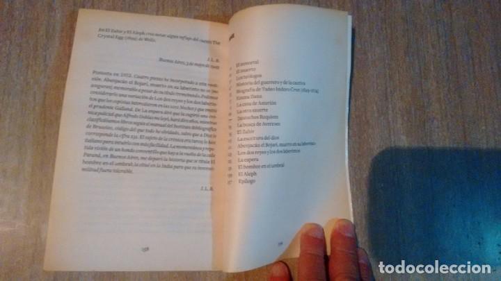 Libros de segunda mano: JORGE LUIS BORGES - EL ALEPH - Foto 4