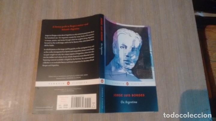 Libros de segunda mano: JORGE LUIS BORGES - ON ARGENTINA - Foto 2