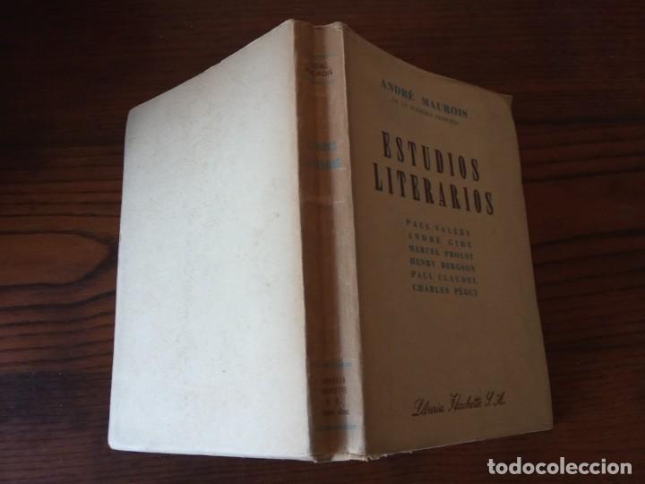 Libros de segunda mano: ESTUDIOS LITERARIOS .- ANDRE MAUROIS. - Foto 2