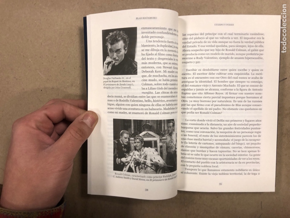Libros de segunda mano: CUERPO Y PODER (VARIACIONES SOBRE LAS IMPOSTURAS REALES). BLAS MATAMORO. F&Oacute;RCOLA EDICIONES 2012 - Foto 3