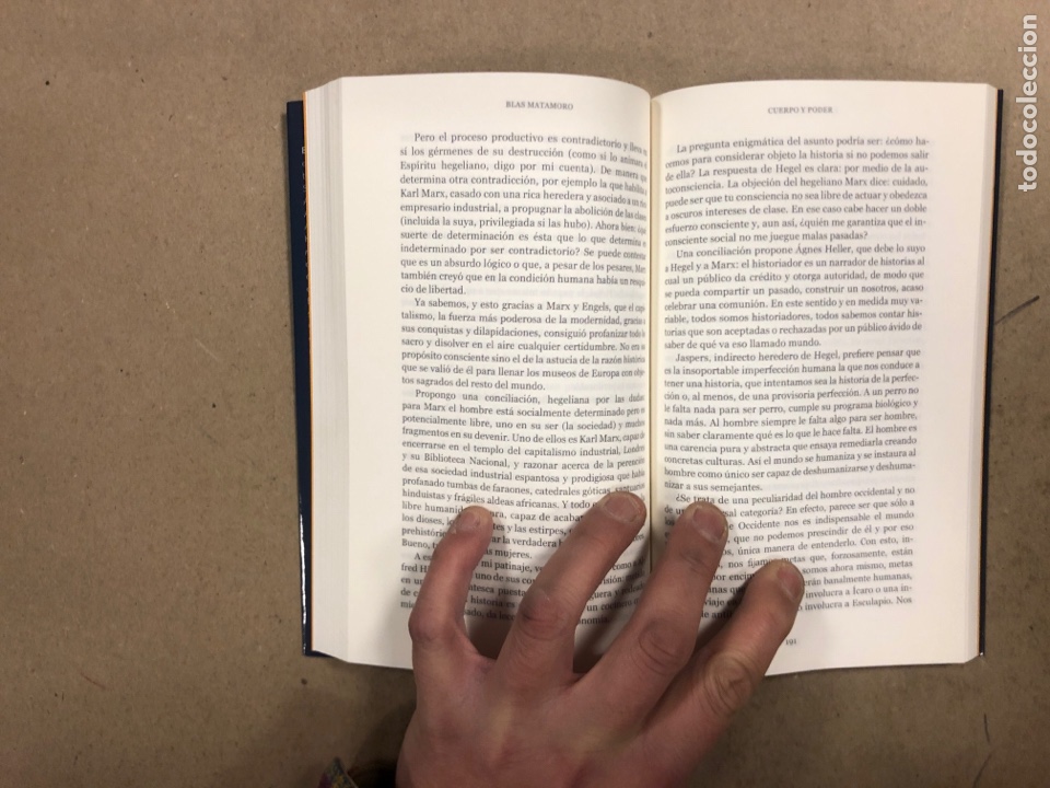 Libros de segunda mano: CUERPO Y PODER (VARIACIONES SOBRE LAS IMPOSTURAS REALES). BLAS MATAMORO. F&Oacute;RCOLA EDICIONES 2012 - Foto 5