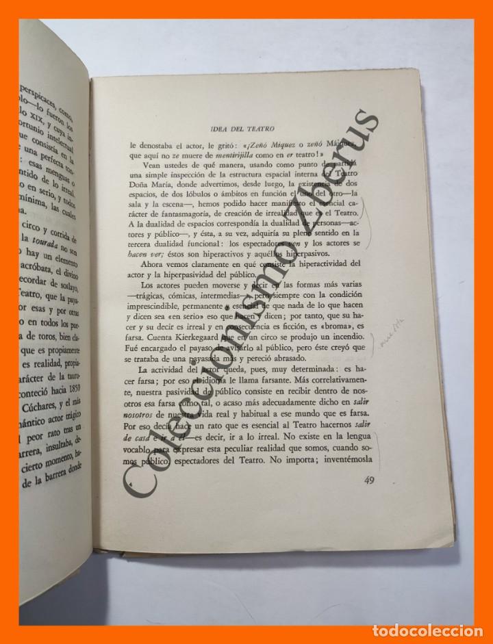 Libros de segunda mano: Idea del Teatro - Jose Ortega y Gasset - Foto 2