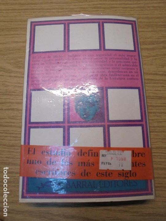 Libros de segunda mano: MICHAEL MILLGATE. WILLIAM FAULKNER. BARRAL EDITORES 1972. - Foto 15