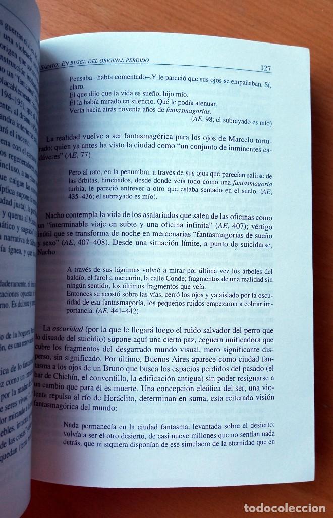 Libros de segunda mano: S&aacute;bato: en busca del original perdido, de Mar&iacute;a Rosa Lojo. - Foto 3