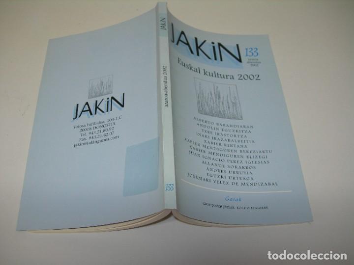 Libros de segunda mano: JAKIN 133 / 2002/ VV.AA. / ENSAYO / EUSKERA - Foto 1