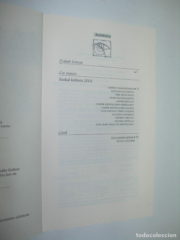 Libros de segunda mano: JAKIN 133 / 2002/ VV.AA. / ENSAYO / EUSKERA - Foto 2