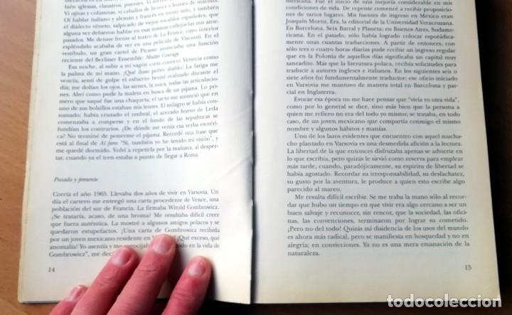 Libros de segunda mano: El arte de la fuga, de Sergio Pitol - Foto 3
