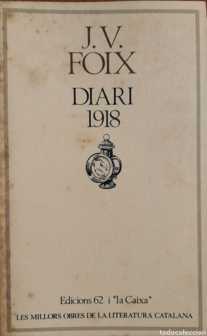 Libros de segunda mano: J. V. Foix - Diari 1918 - Foto 1