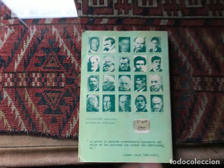 Libros de segunda mano: Conocer Joyce y su obra. Jos&eacute; Mar&iacute;a Valverde - Foto 2