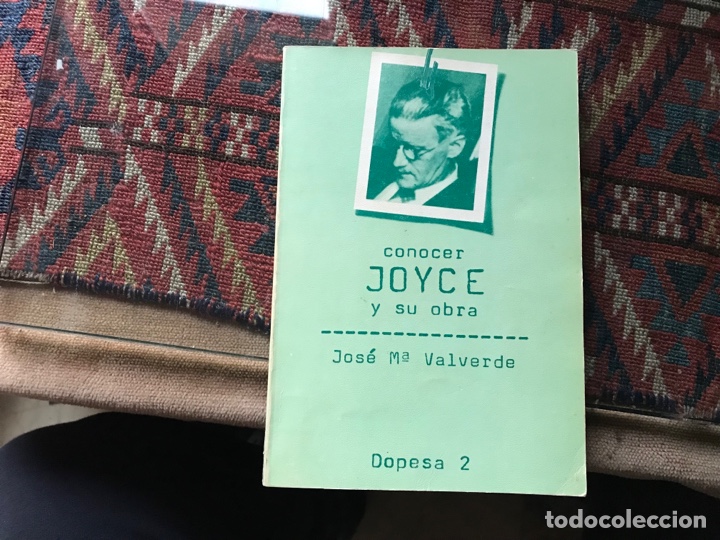 Libros de segunda mano: Conocer Joyce y su obra. Jos&eacute; Mar&iacute;a Valverde - Foto 1