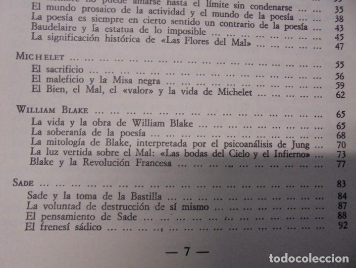 Libros de segunda mano: GEORGES BATAILLE. LA LITERATURA Y EL MAL. EDITORIAL TAURUS. 1977 - Foto 9