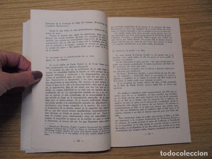 Libros de segunda mano: GEORGES BATAILLE. LA LITERATURA Y EL MAL. EDITORIAL TAURUS. 1977 - Foto 12