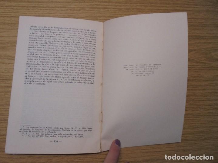 Libros de segunda mano: GEORGES BATAILLE. LA LITERATURA Y EL MAL. EDITORIAL TAURUS. 1977 - Foto 17