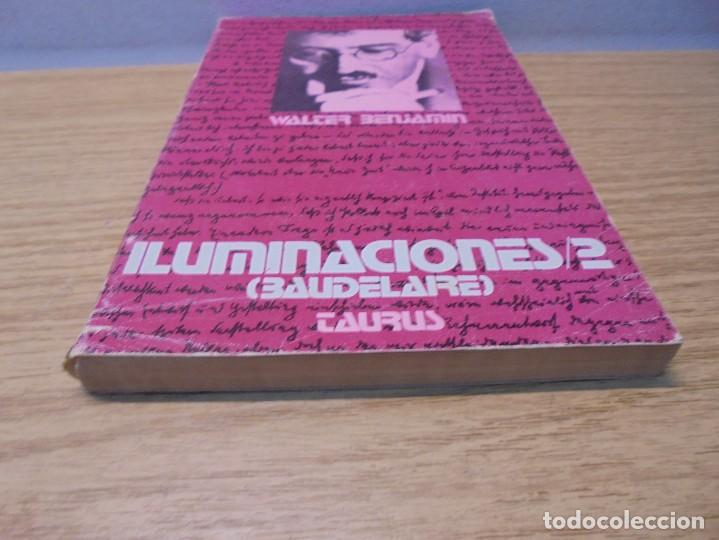 Libros de segunda mano: ILUMINACIONES II. BAUDELAIRE. WALTER BENJAMIN. EDITORIAL TAURUS. 1972 - Foto 4