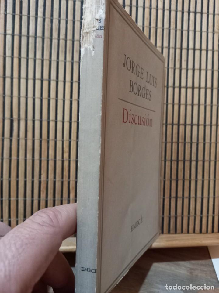Libros de segunda mano: Jorge Luis Borges - Discusi&oacute;n / Emec&eacute; 1957 - Foto 2