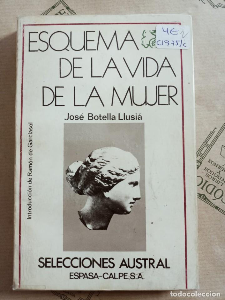 Libros de segunda mano: ESQUEMA DE LA VIDA DE LA MUJER, DE JOSE BOTELLA LLUSIA - Foto 1