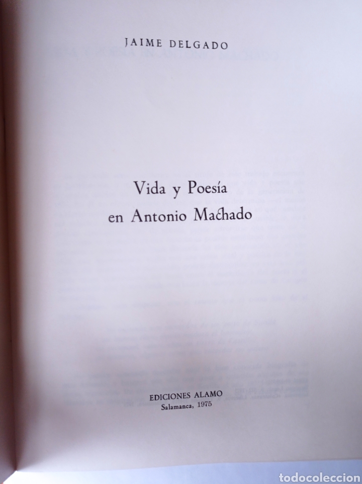 Libros de segunda mano: Vida y poes&iacute;a en Antonio Machado. - Foto 2