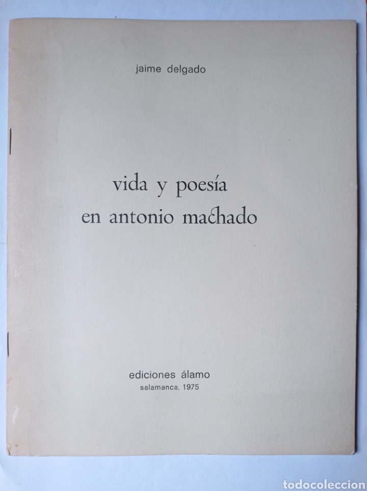 Libros de segunda mano: Vida y poes&iacute;a en Antonio Machado. - Foto 1