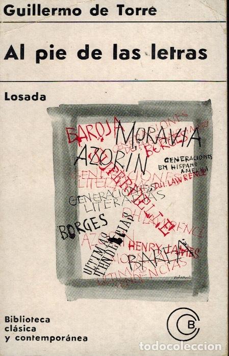 Libros de segunda mano: AL PIE DE LAS LETRAS - Foto 1
