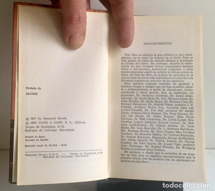Libros de segunda mano: EL MONO DESNUDO. Desmond Morris - Foto 4