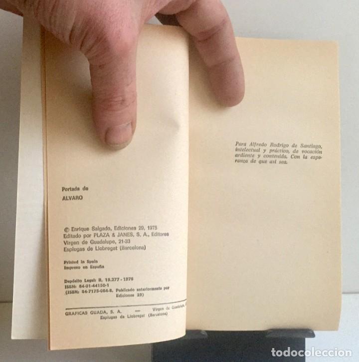 Libros de segunda mano: ER&Oacute;TICA DEL PODER. Enrique Salgado - Foto 4
