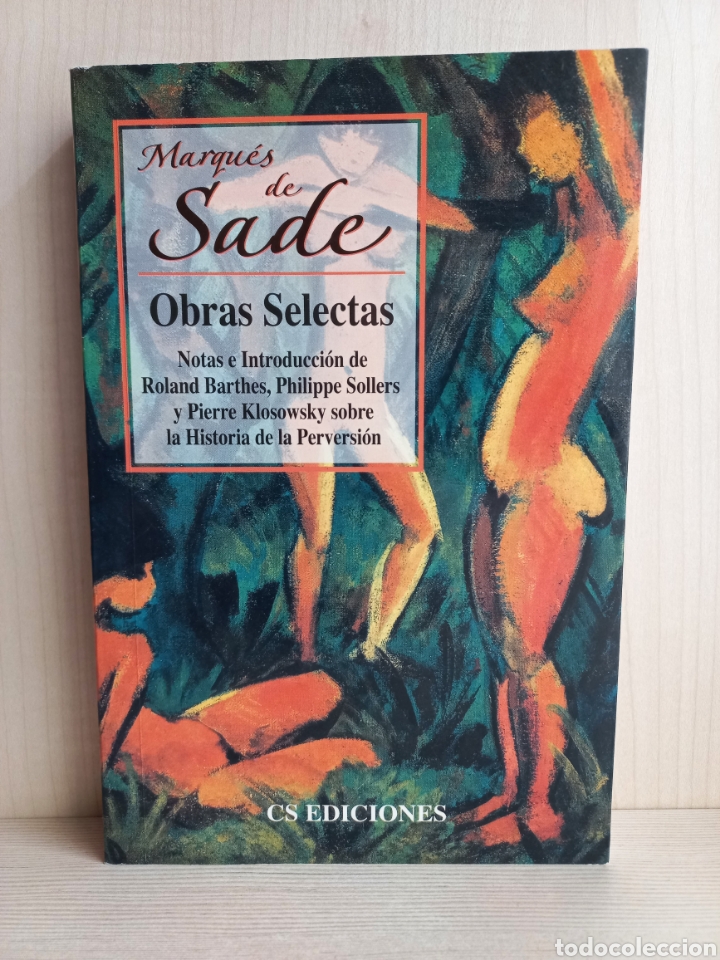 Libros de segunda mano: Obras Selectas Marqu&eacute;s de Sade. CS Ediciones, 2005. - Foto 1