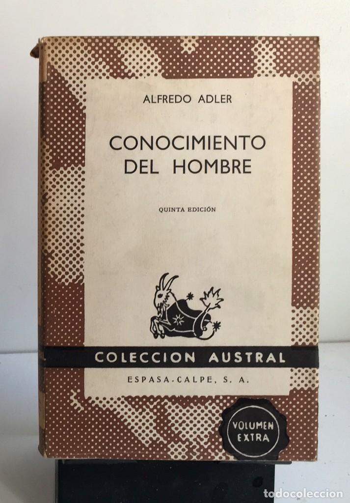 Libros de segunda mano: CONOCIMIENTO DEL HOMBRE . Alfredo Adler - Foto 1
