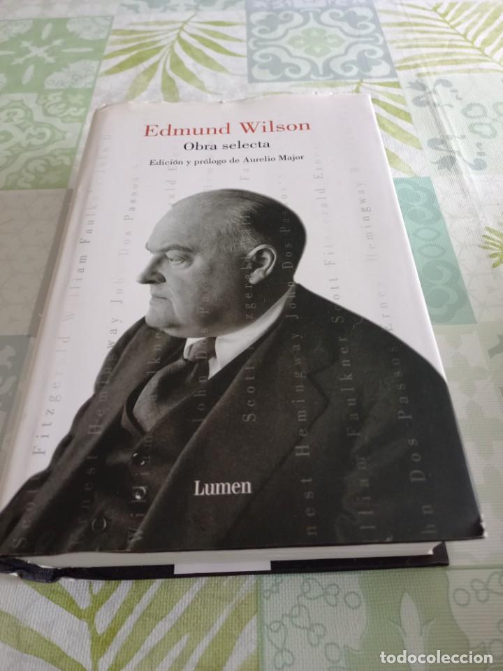 Libros de segunda mano: Obra selecta - Edmund Wilson - Lumen (2008) - Foto 1