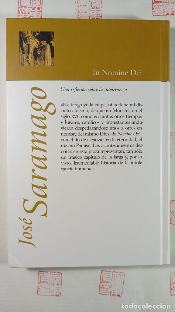 Libros de segunda mano: In Nomine Dei. Jos&eacute; Saramago - Foto 4