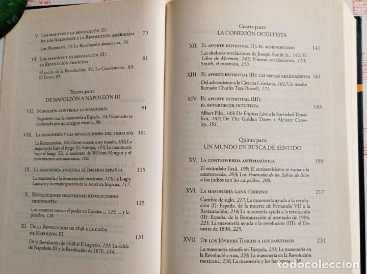 Libros de segunda mano: Los Masones. C&eacute;sar Vidal - Foto 3