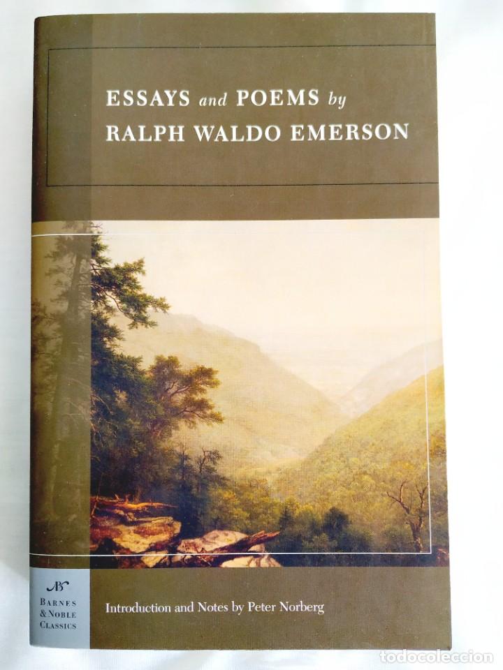Libros de segunda mano: RALPH WALDO EMERSON: ESSAYS AND POEMS - NUEVO - Foto 1