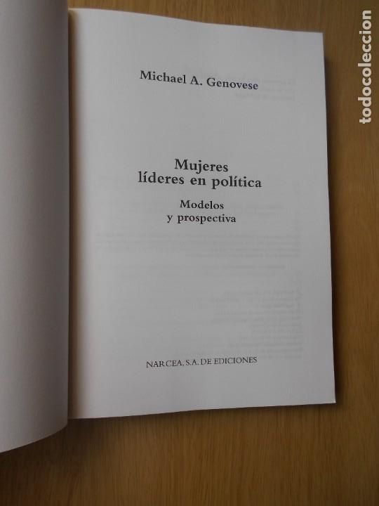 Libros de segunda mano: MUJERES LIDERES EN POLITICA - Foto 2