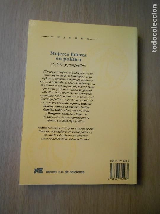 Libros de segunda mano: MUJERES LIDERES EN POLITICA - Foto 3