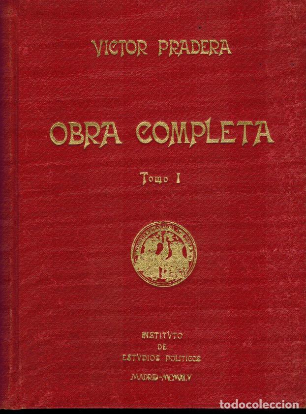 Libros de segunda mano: OBRAS COMPLETAS DE V&Iacute;CTOR PRADERA - Foto 1