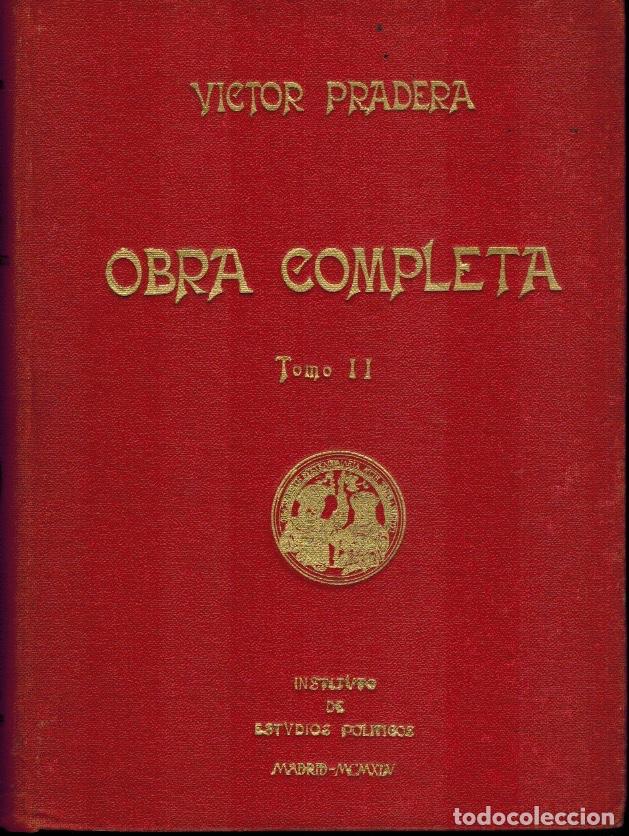Libros de segunda mano: OBRAS COMPLETAS DE V&Iacute;CTOR PRADERA - Foto 2