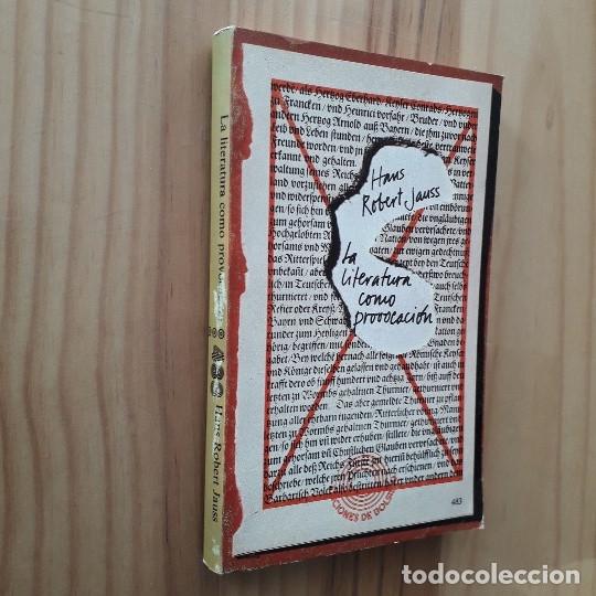 Libros de segunda mano: LA LITERATURA COMO PROVOCACION - HANS ROBERT JAUSS - Foto 1