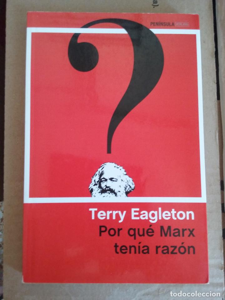 Libri di seconda mano: POR QUE MARX TENIA RAZON, TERRY EAGLETON, PENINSULA, 2015