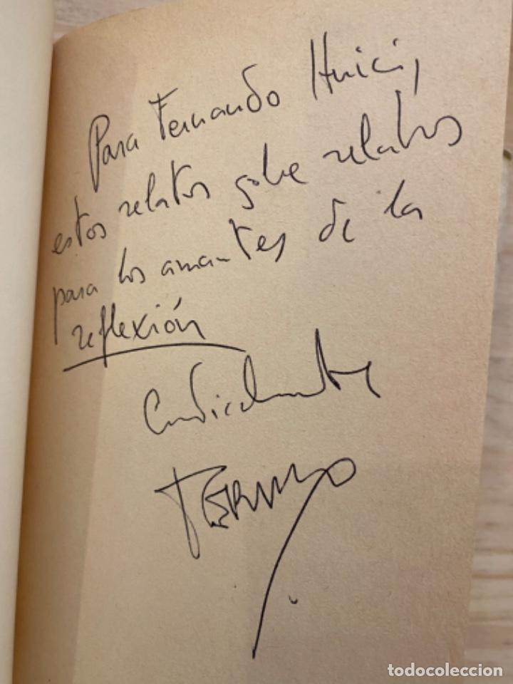Libros de segunda mano: Fernando Savater. Criaturas del Aire (ejemplar dedicado) - Foto 2