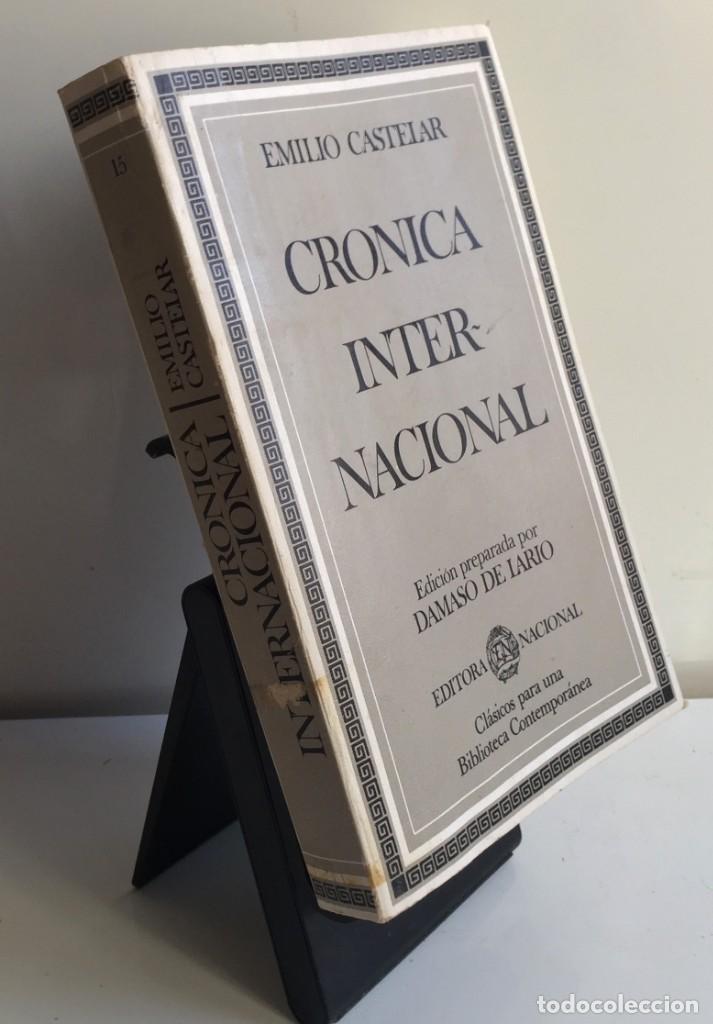 Libros de segunda mano: CR&Oacute;NICA INTERNACIONAL. Emilio Castelar - Foto 3