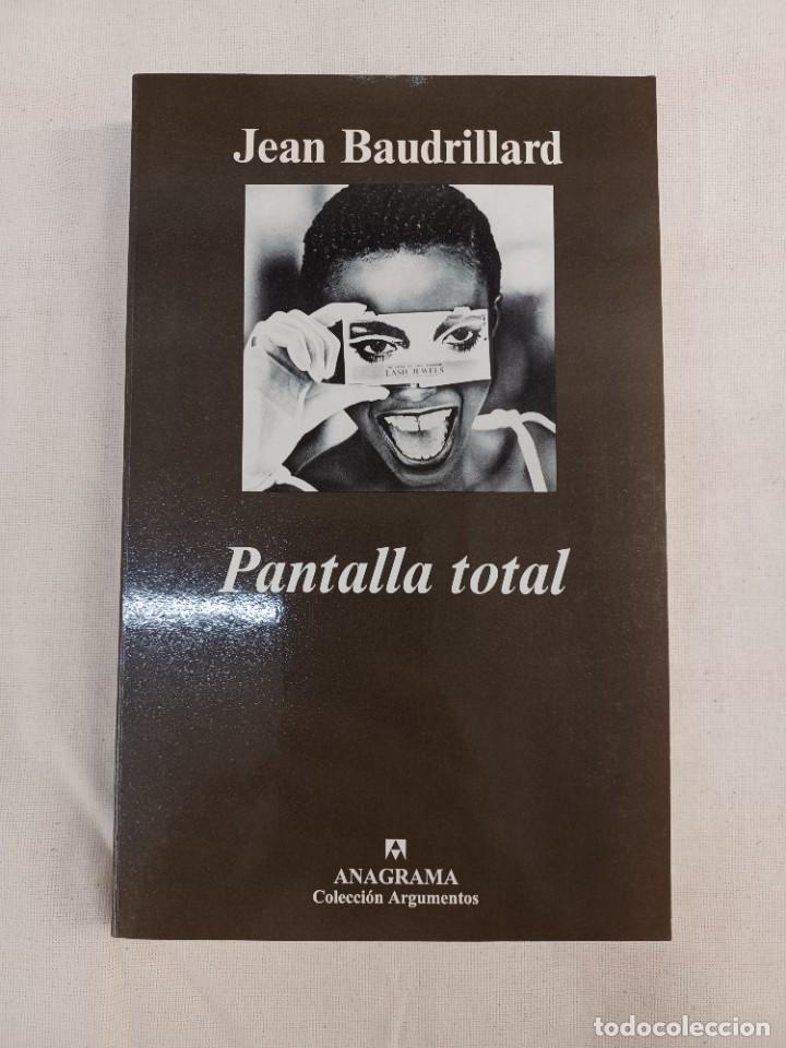 Libros de segunda mano: BAUDRILLARD, JEAN. PANTALLA TOTAL - Foto 1