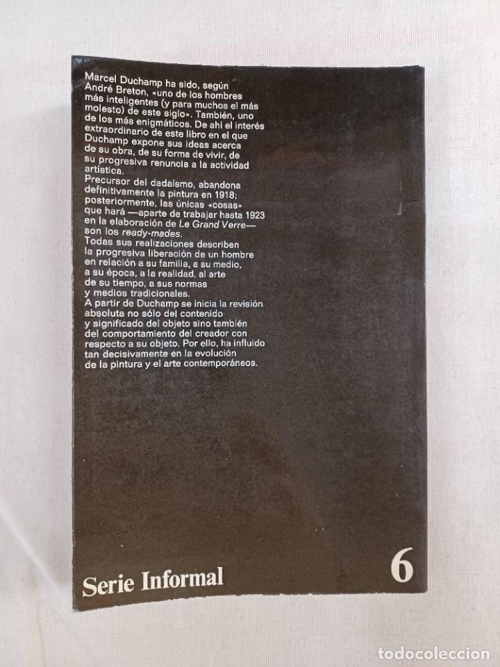 Libros de segunda mano: CABANNE, PIERRE. CONVERSACIONES CON MARCEL DUCHAMP - Foto 2