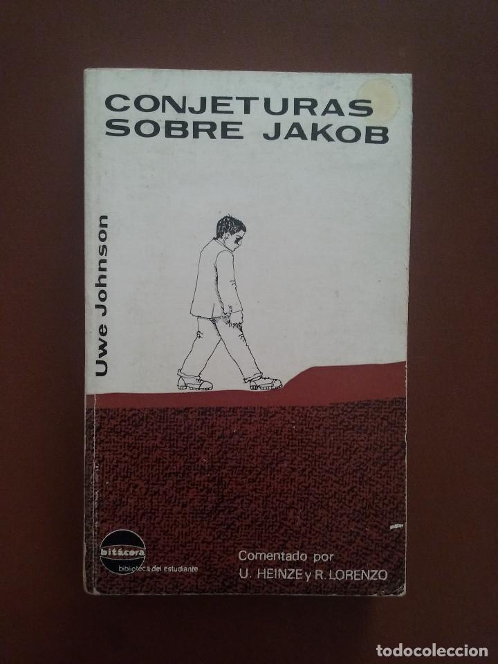 Libros de segunda mano: CONJETURAS SOBRE JAKOB, UWE JOHNSON, BITACORA, NARCEA EDICIONES, 1973 - Foto 1