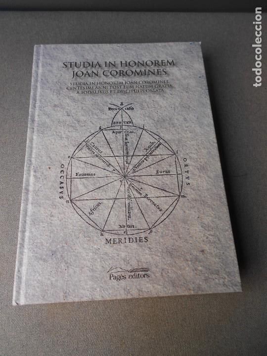 Libros de segunda mano: STUDIA IN HONOREM JOAN COROMINES - Foto 1