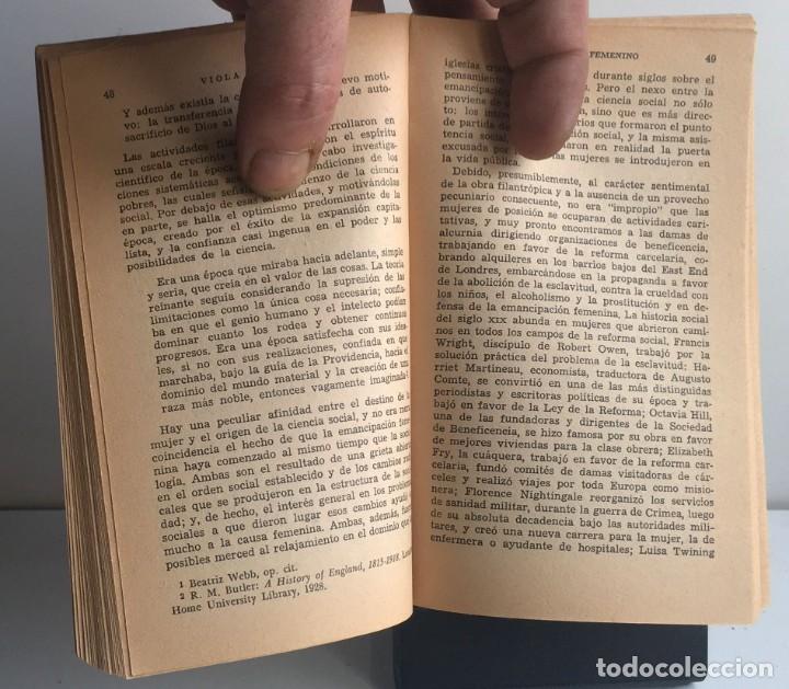 Libros de segunda mano: EL CAR&Aacute;CTER FEMENINO. Viola Klein - Foto 6