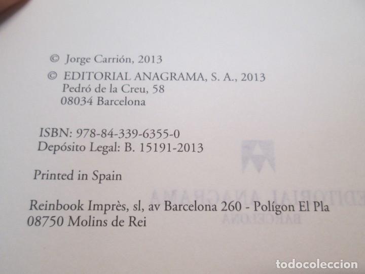 Libros de segunda mano: LIBRERIAS. JORGE CARRION EDITORIAL ANAGRAMA 2013 - Foto 7