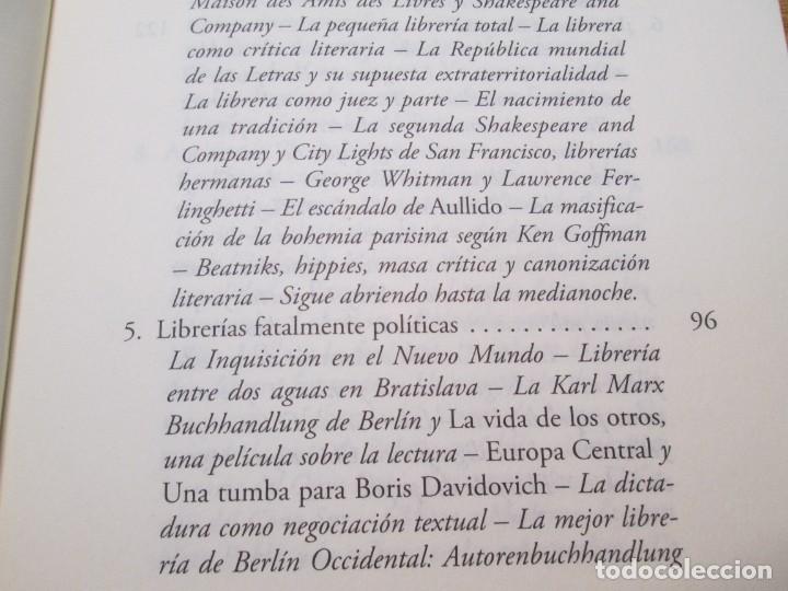 Libros de segunda mano: LIBRERIAS. JORGE CARRION EDITORIAL ANAGRAMA 2013 - Foto 13
