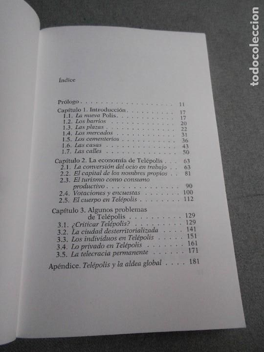 Libros de segunda mano: TELEPOLIS - Foto 4